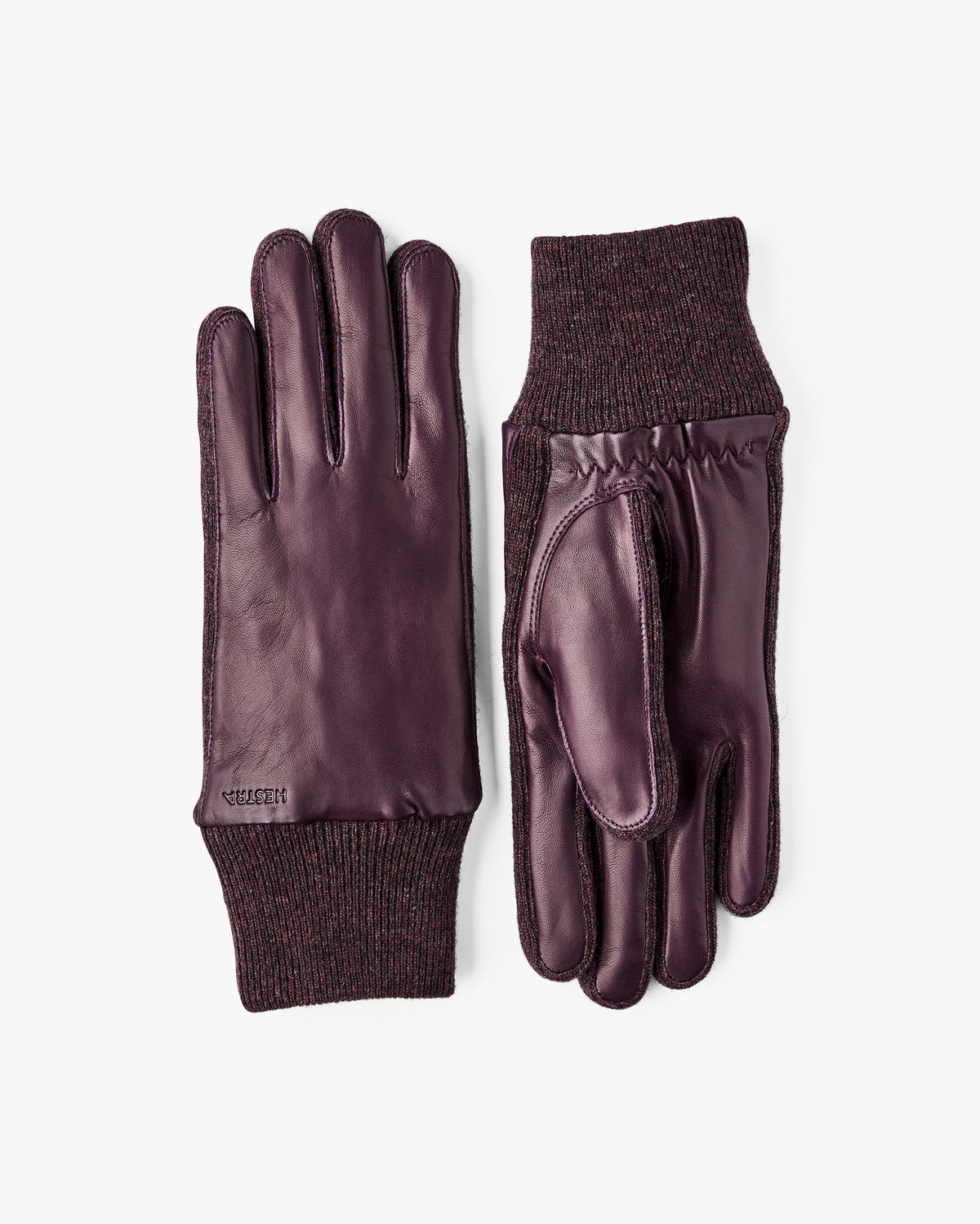 Hestra W Gloves Jeanne - Dark Plum