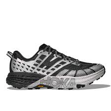 Hoka Trail Runing Shoes U Speedgoat 2 TS  - Black/Stardust