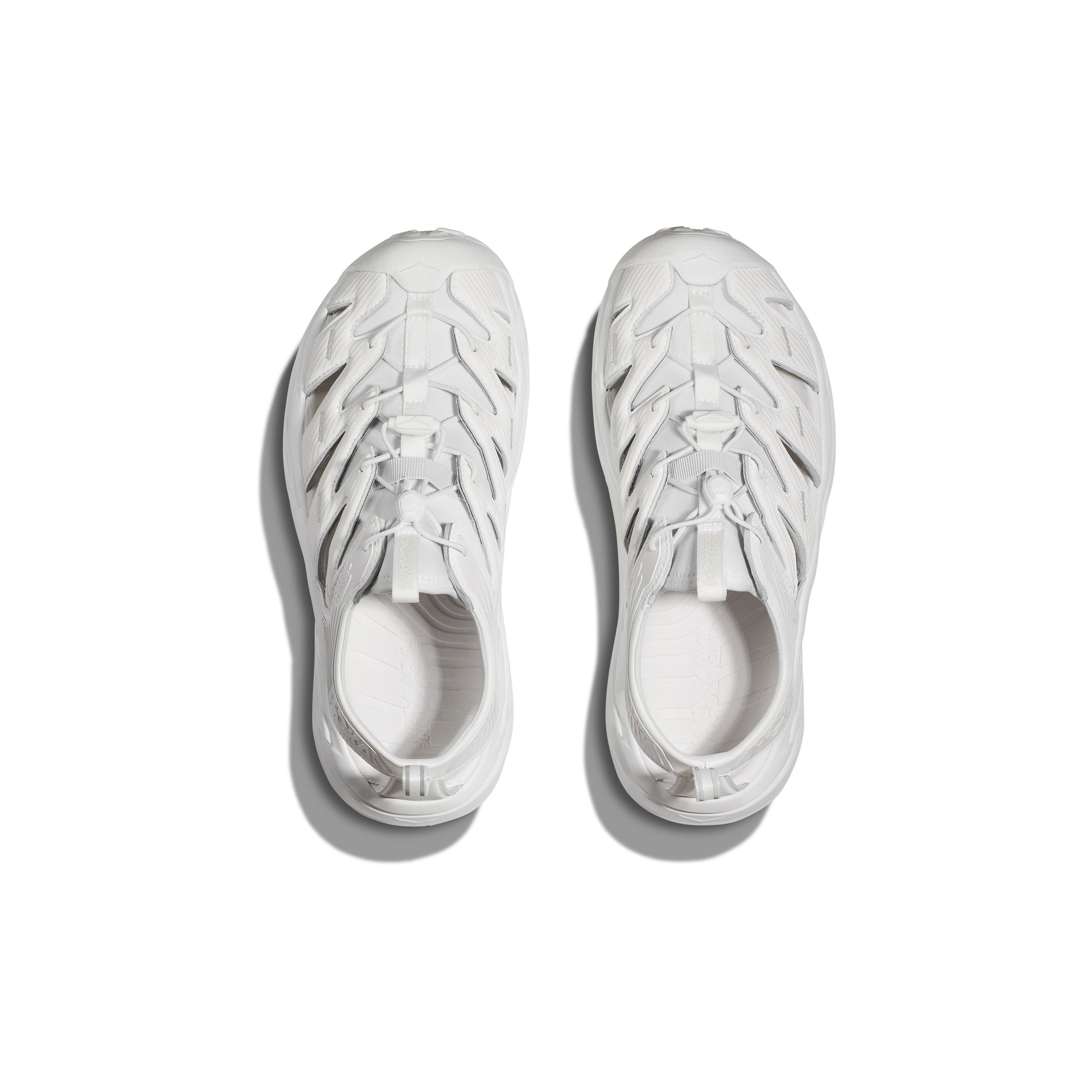 Hoka U Clogs U Hopara, White/White