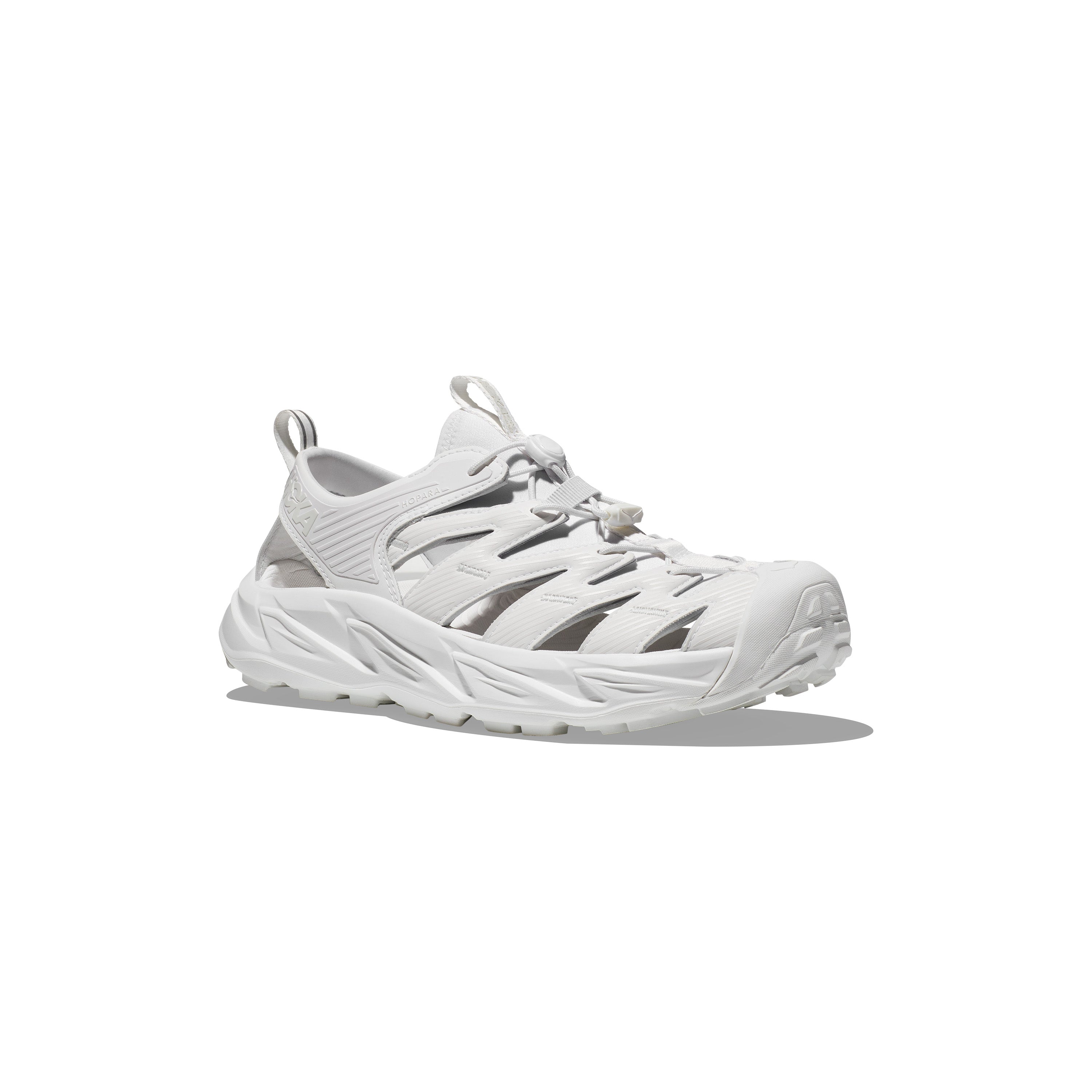 Hoka U Clogs U Hopara, White/White
