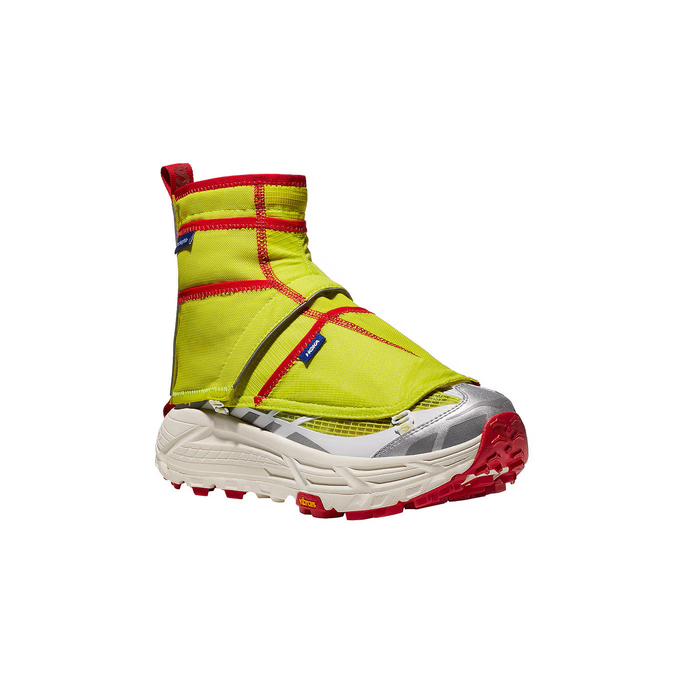 Hoka U Hiking Boots Mafate THREE2 Nicole McLaughlin, White/Neon Yellow