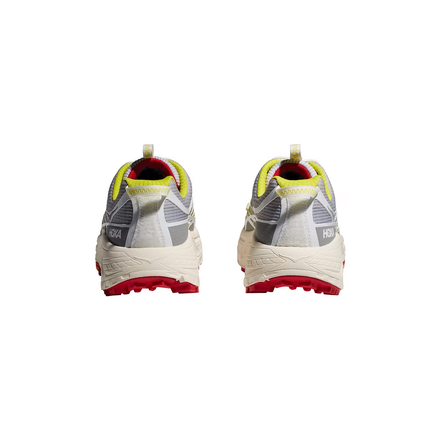 Hoka U Hiking Boots Mafate THREE2 Nicole McLaughlin, White/Neon Yellow