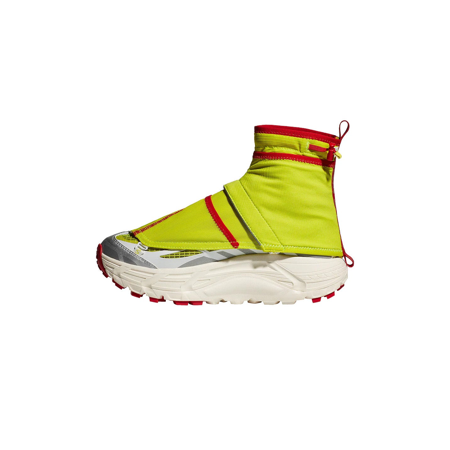 Hoka U Hiking Boots Mafate THREE2 Nicole McLaughlin, White/Neon Yellow