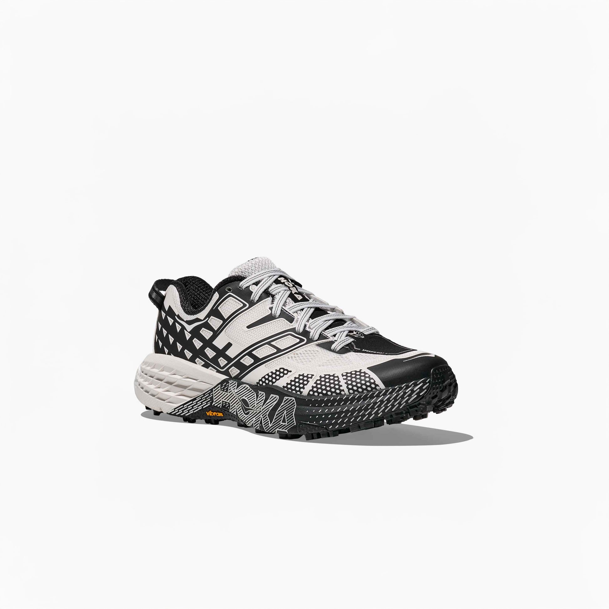 Hoka U Hiking Shoes U Speedgoat 2, Black/Frost