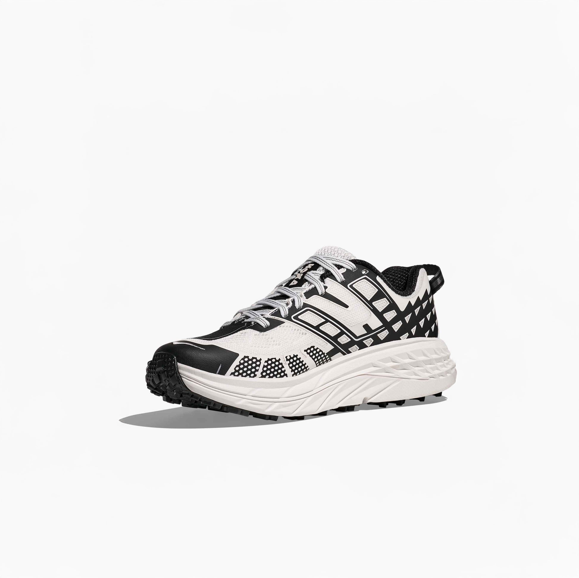 Hoka U Hiking Shoes U Speedgoat 2, Black/Frost