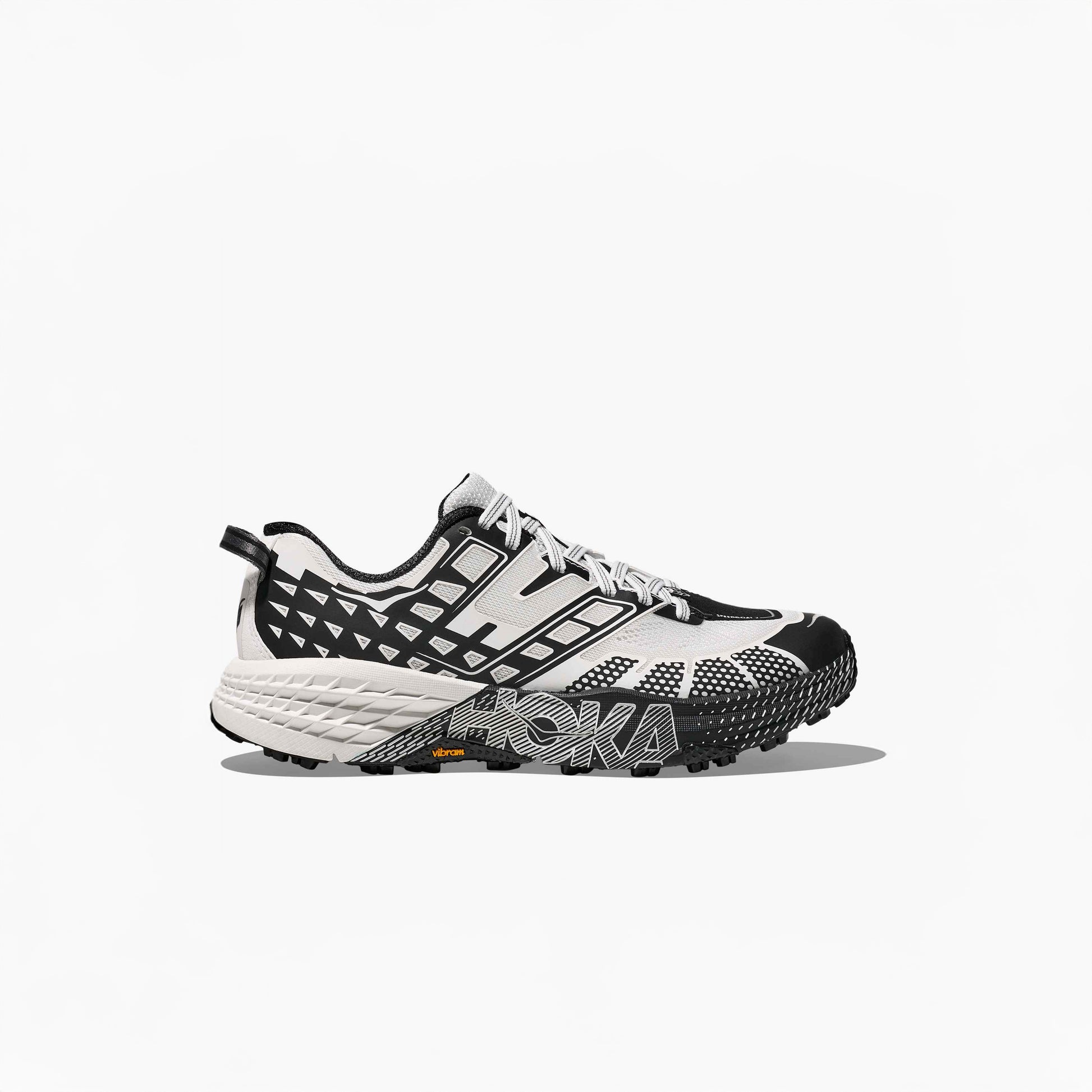 Hoka U Hiking Shoes U Speedgoat 2, Black/Frost