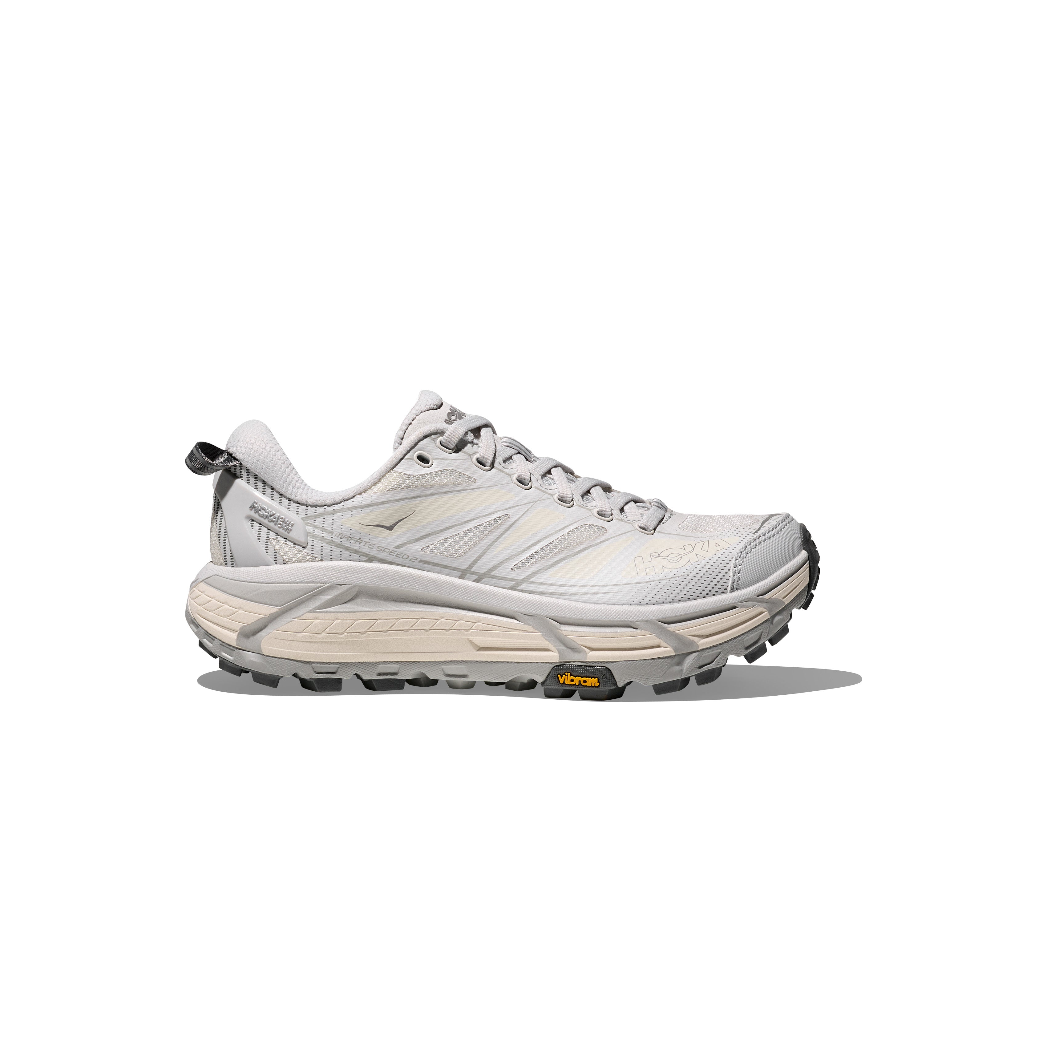 Hoka U Running Shoe U Mafate Speed 2, Cosmic Grey/Alabaster