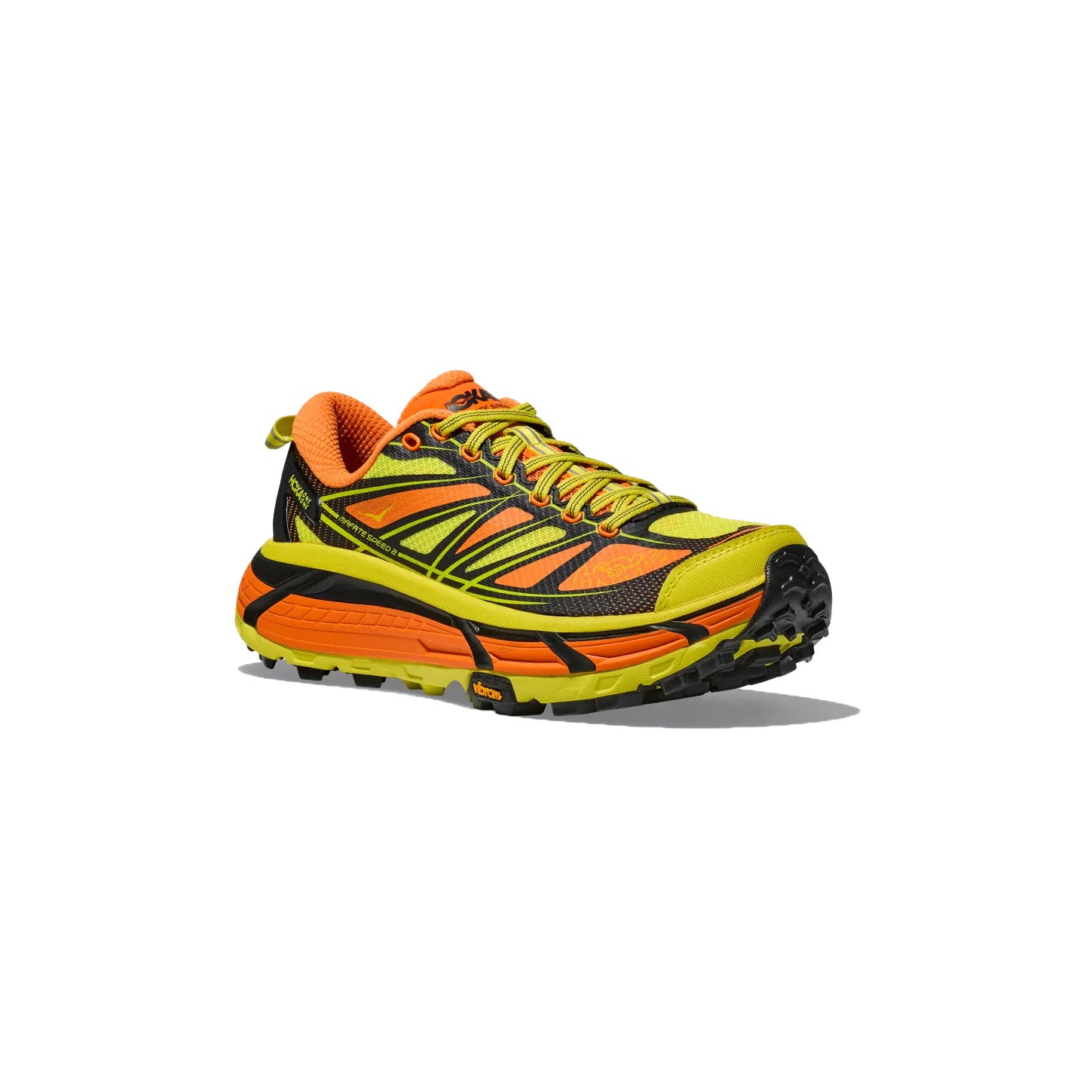 Hoka U Running shoes M Mafate Speed 2, Electric Tangerine