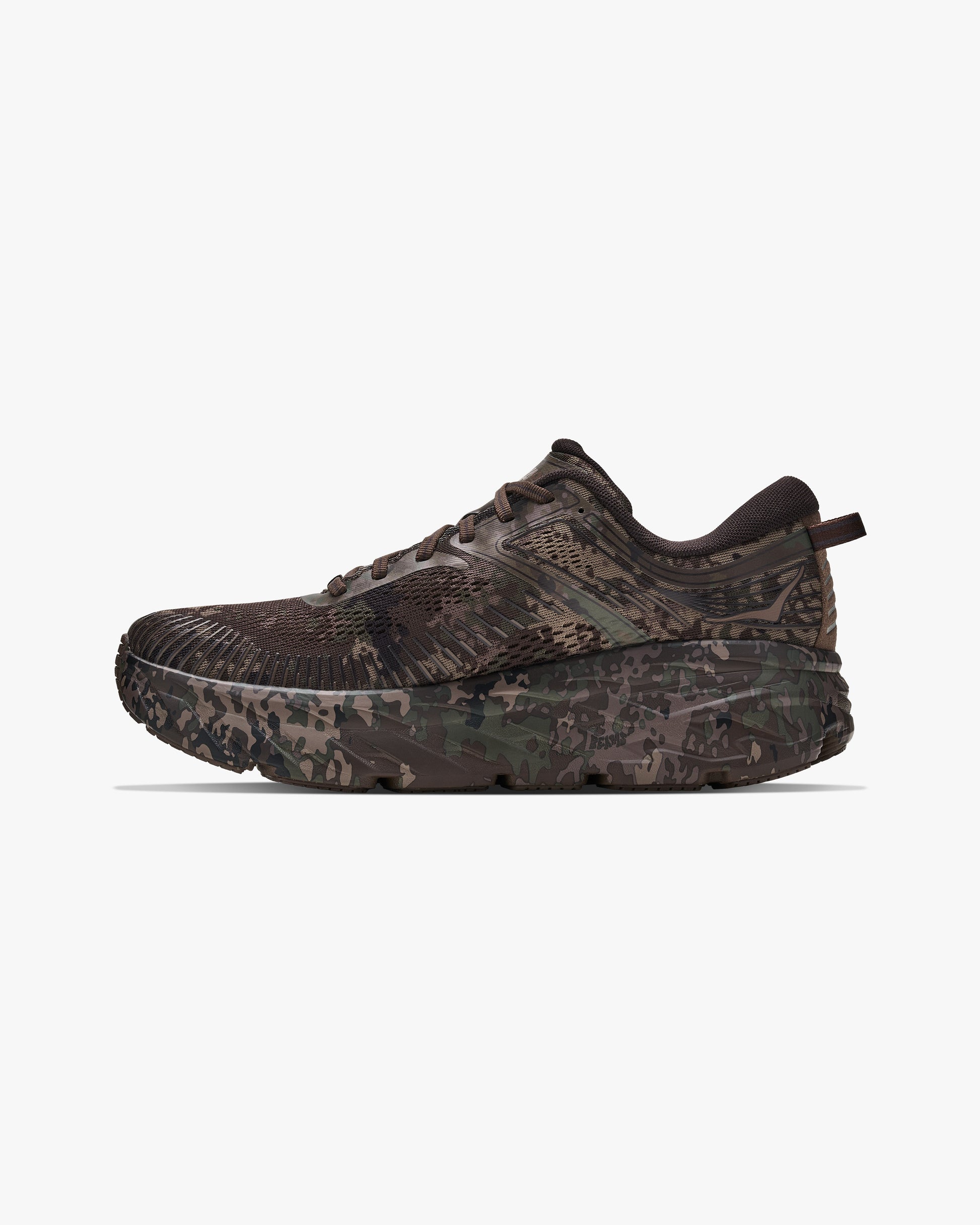 Hoka U Shoes U Bondi 7 Beams - Chestnut/Black Bean