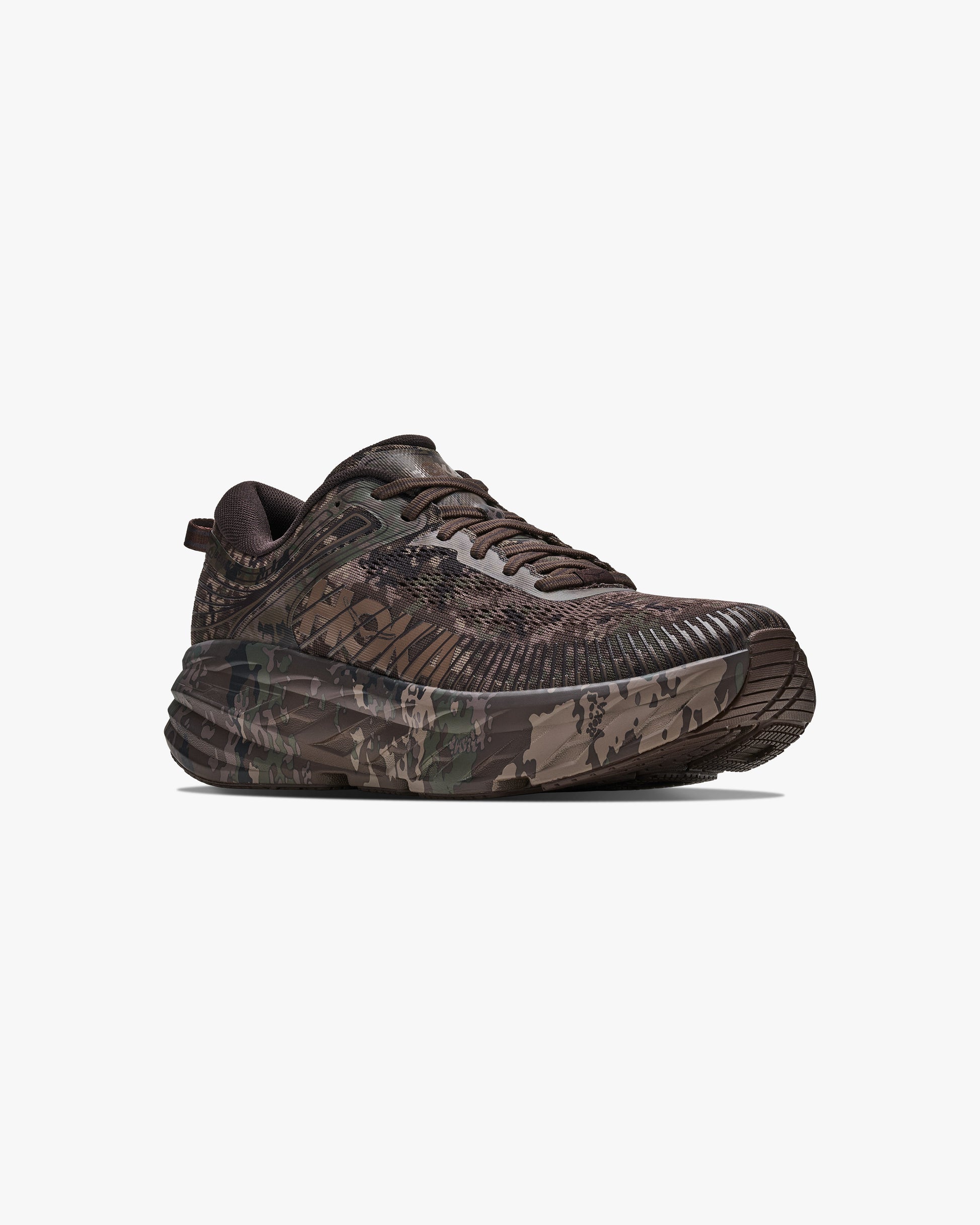 Hoka U Shoes U Bondi 7 Beams - Chestnut/Black Bean