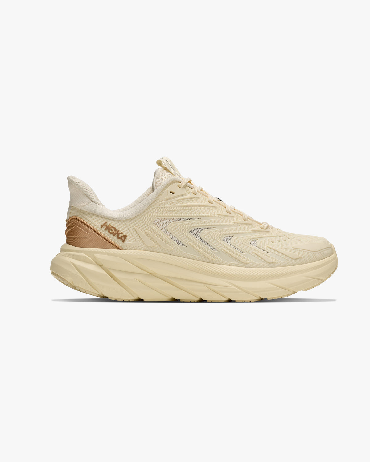 Hoka W Shoes W Clifton UTL - Vintage Yellow/Gold