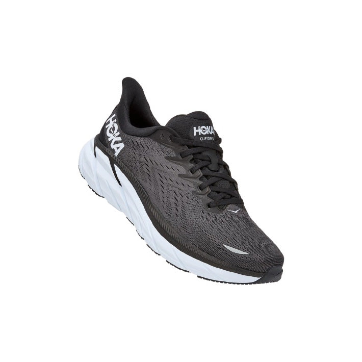 Hoka W Sneakers W Clifton 8, Black/White