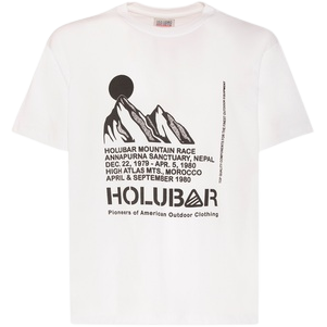 Holubar T-Shirts T-Shirt Mountain Race, White