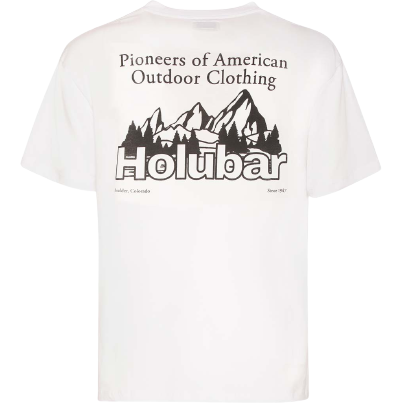 Holubar T-Shirts T-Shirt Mountain, White