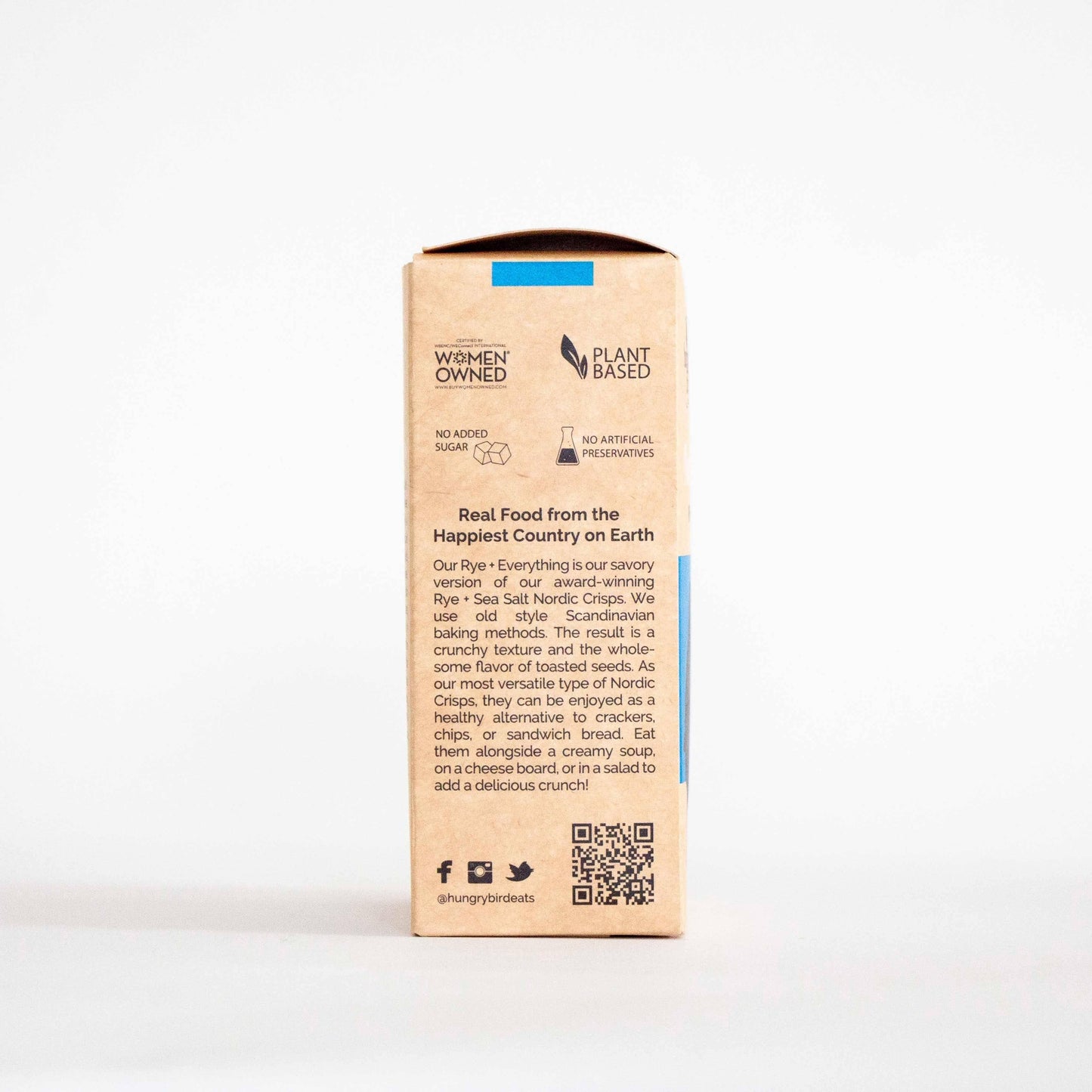 Hungry Bird Eats Rye + Everything - Nordic Crisps - hungry bird