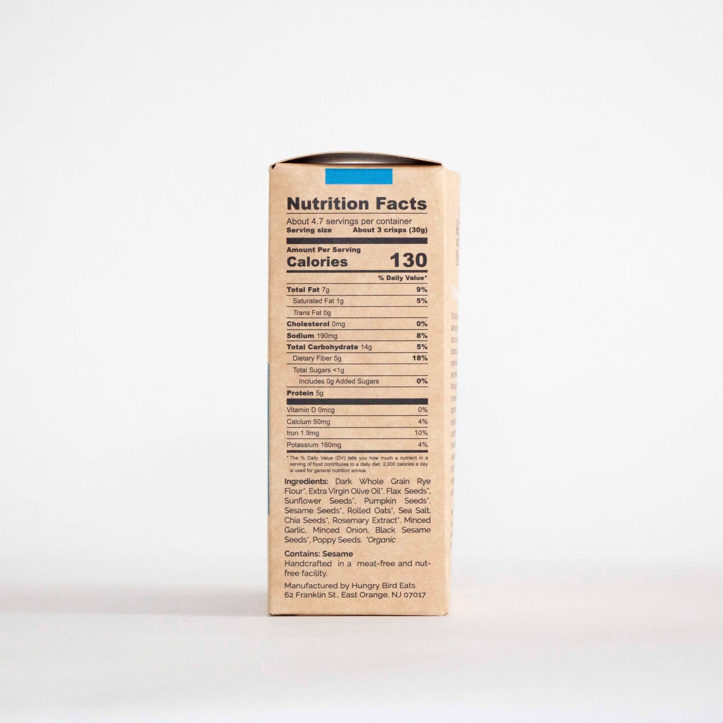 Hungry Bird Eats Rye + Everything - Nordic Crisps - hungry bird