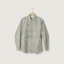 Jan Machenhauer M Jacket Zigja Jacket, Block Print Green Stripe