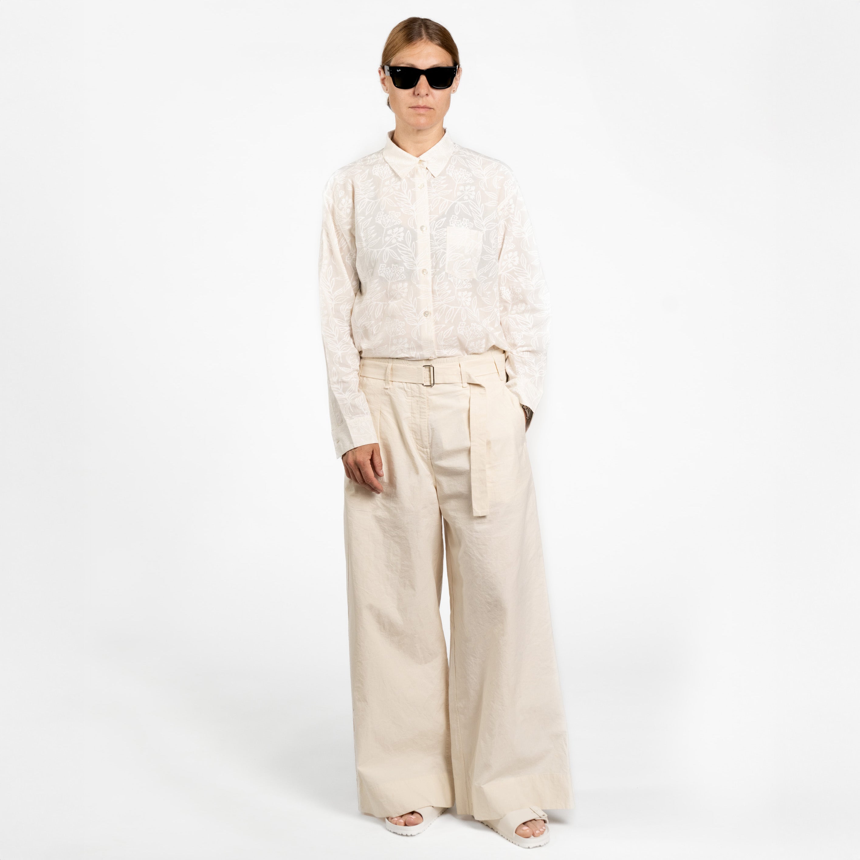 Jan Machenhauer M Shirt Chris Shirt, Negative Floral