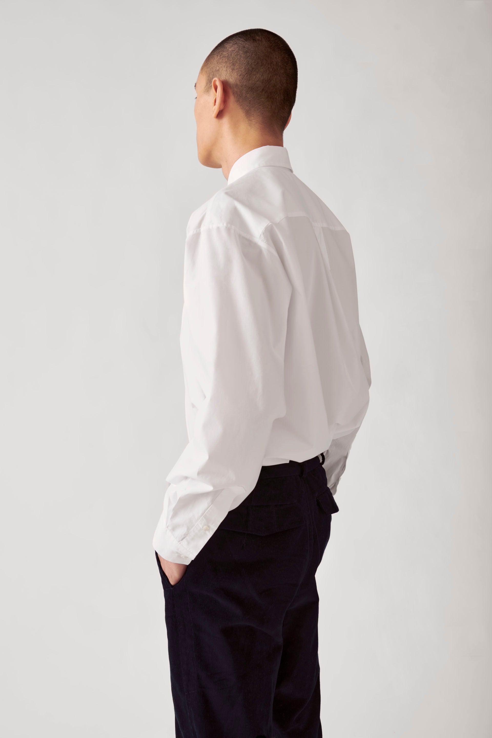 Jan Machenhauer Shirts Christopher Classic Poplin Shirt - White
