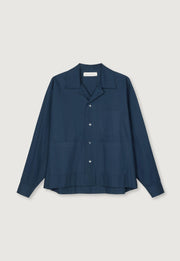 Jan Machenhauer Shirts Frank Classic Poplin Shirt - Indigo
