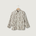 Jan Machenhauer W Jacket Thyme Jacket, Block Print Brown Floral