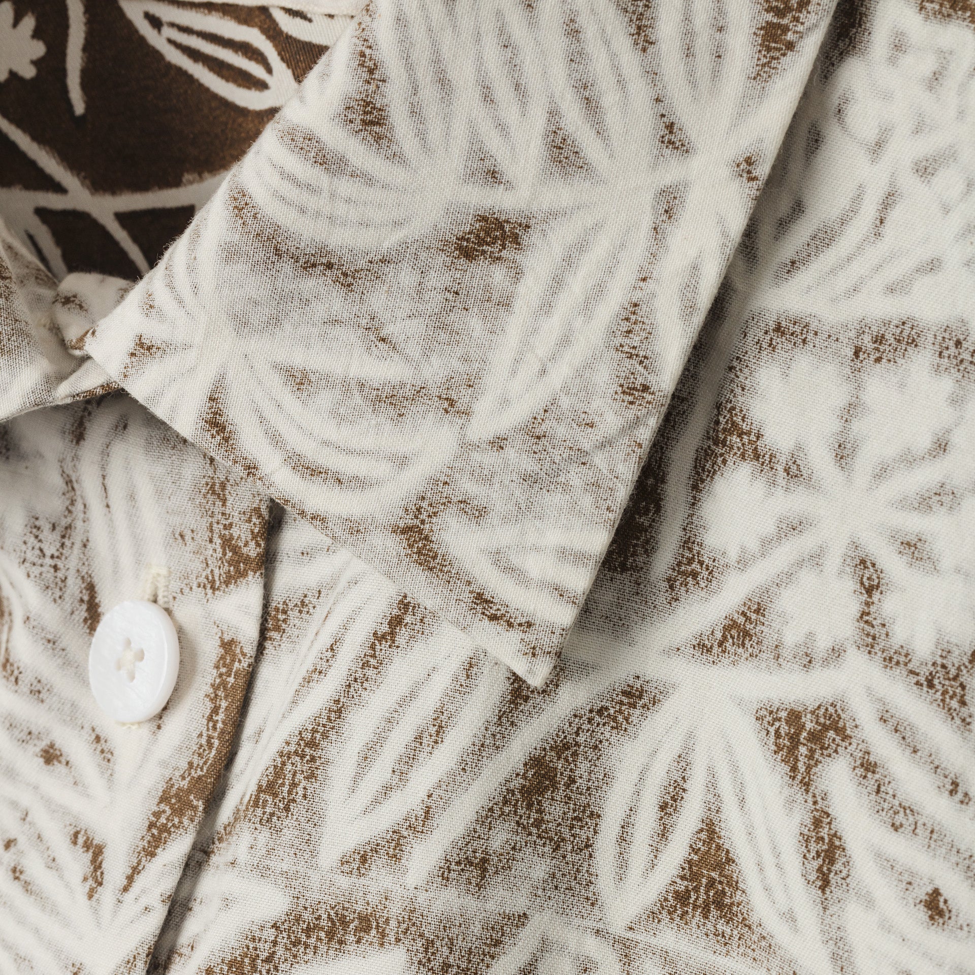 Jan Machenhauer W Jacket Thyme Jacket, Block Print Brown Floral