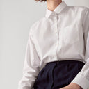 Jan Machenhauer W Shirt Comi Shirt, Poplin White