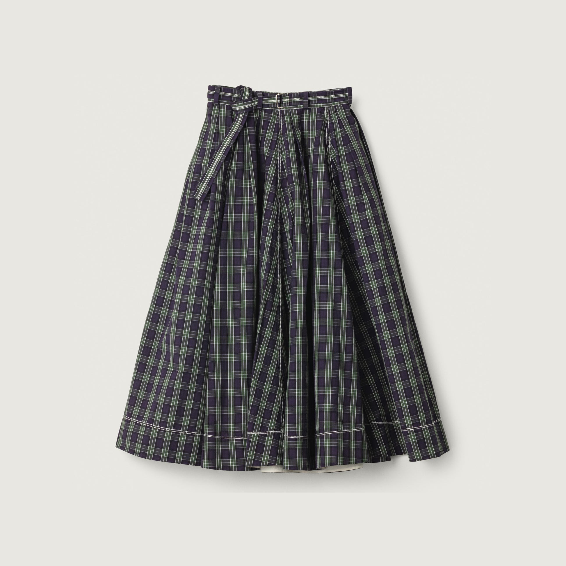 Jan Machenhauer W Skirt Schrol Skirt, Purple Check