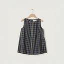 Jan Machenhauer W Tank-Tops Louise Tank, Purple Check