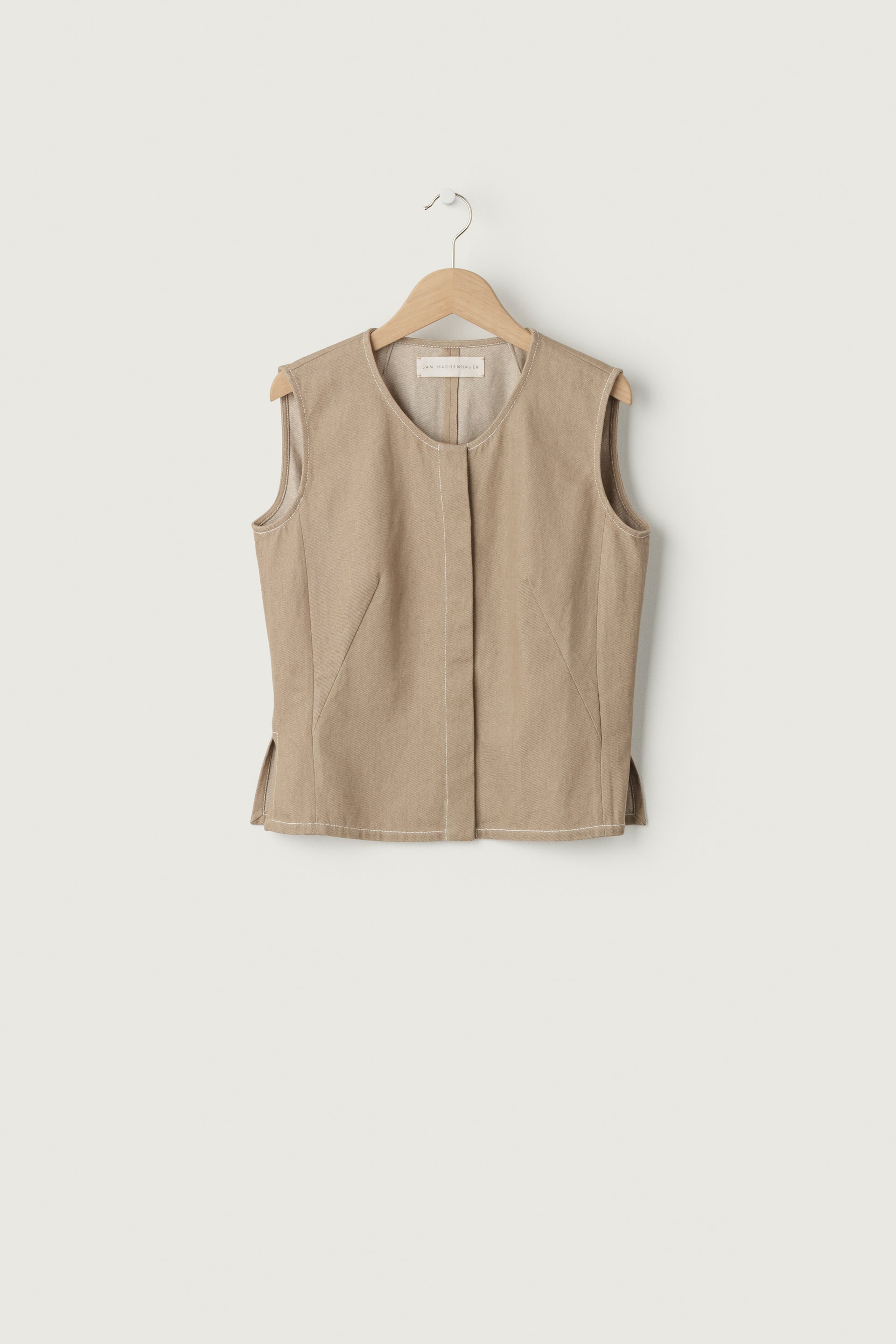 Jan Machenhauer W Vest Venice Vest - Denim