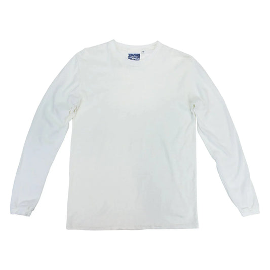 Jungmaven U Long Sleeve T-Shirts Jung Long Sleeve Tee, Washed White