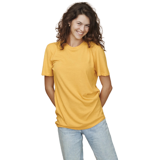 Jungmaven W T-Shirts Basic Tee 3.6oz, Sunshine Yellow