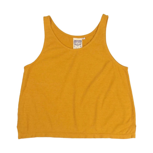 Jungmaven W Tank-Tops Cropped Tank, Mango Monjito