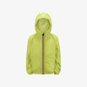 K-Way K Rain Jacket K Le Vrai 3.0 Claudine, Green Celery