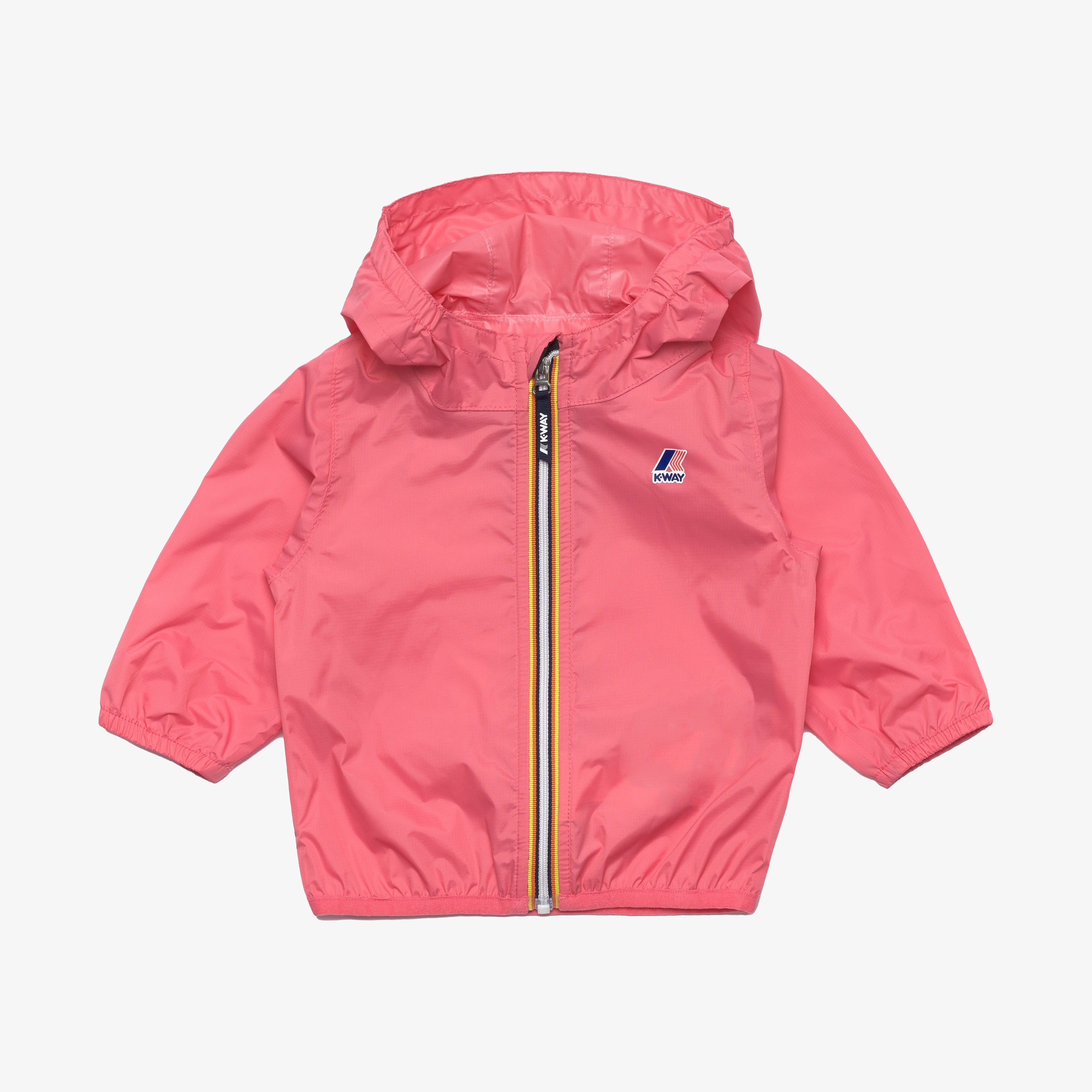 K-Way K Rain Jacket K Le Vrai 3.0 Claudine, Pink MD