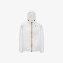 K-Way U Rain Jacket Le Vrai 3.0 Claude, White