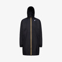 K-Way U Rain Jacket Le Vrai 3.0 Eiffel, Black Pure