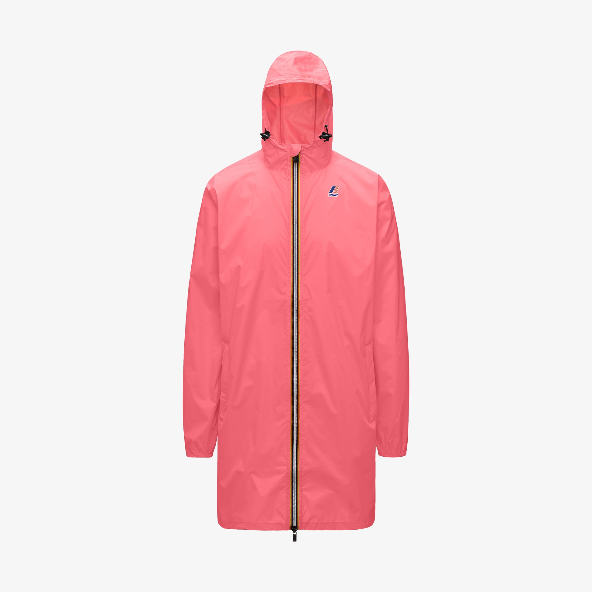 K-Way U Rain Jacket Le Vrai 3.0 Eiffel, Pink MD