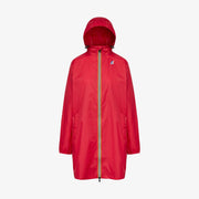 K-Way U Rain Jacket Le Vrai 3.0 Eiffel, Red