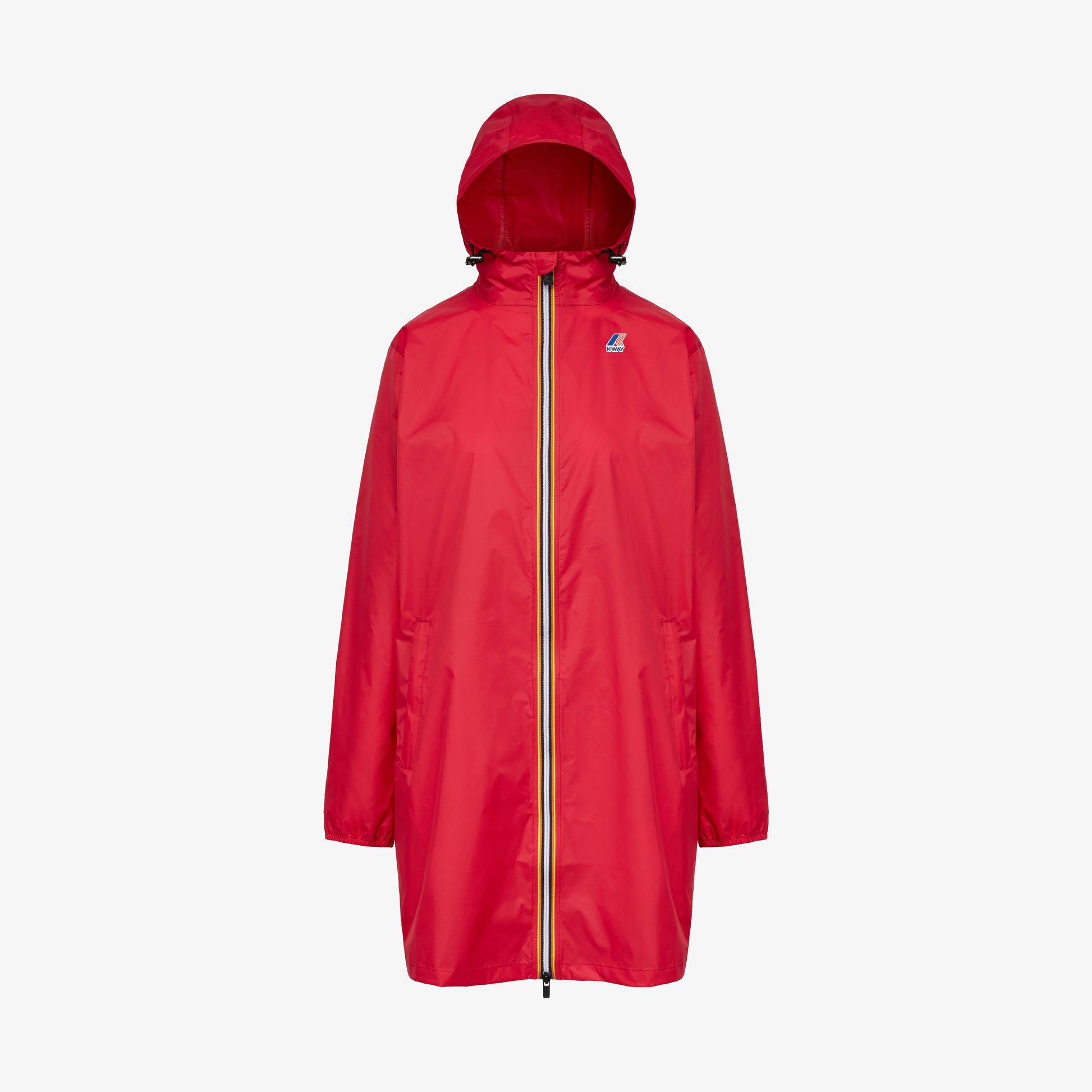 K-Way U Rain Jacket Le Vrai 3.0 Eiffel, Red