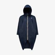 K-Way U Rain Jacket Le Vrai 4.0 Rennes, Bleu Depth