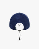 Kappy Hats Blue / O/S Corduroy Logo Cap - Blue