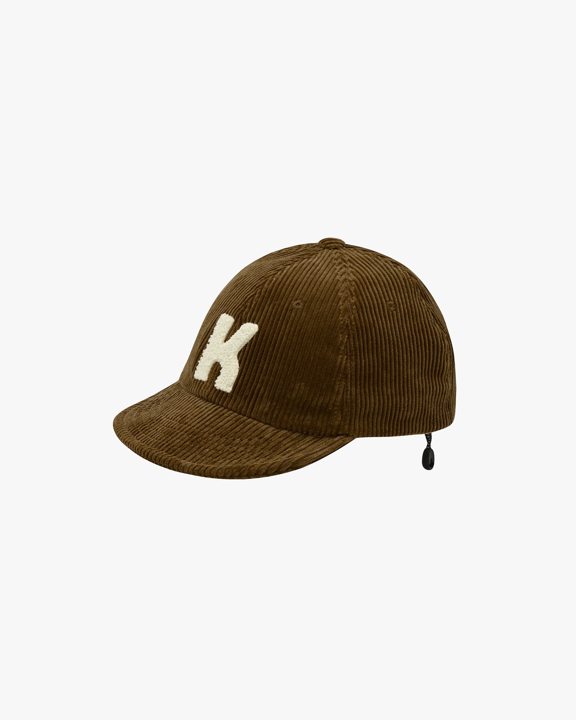 Kappy Hats Brown / O/S Corduroy Logo Cap - Brown