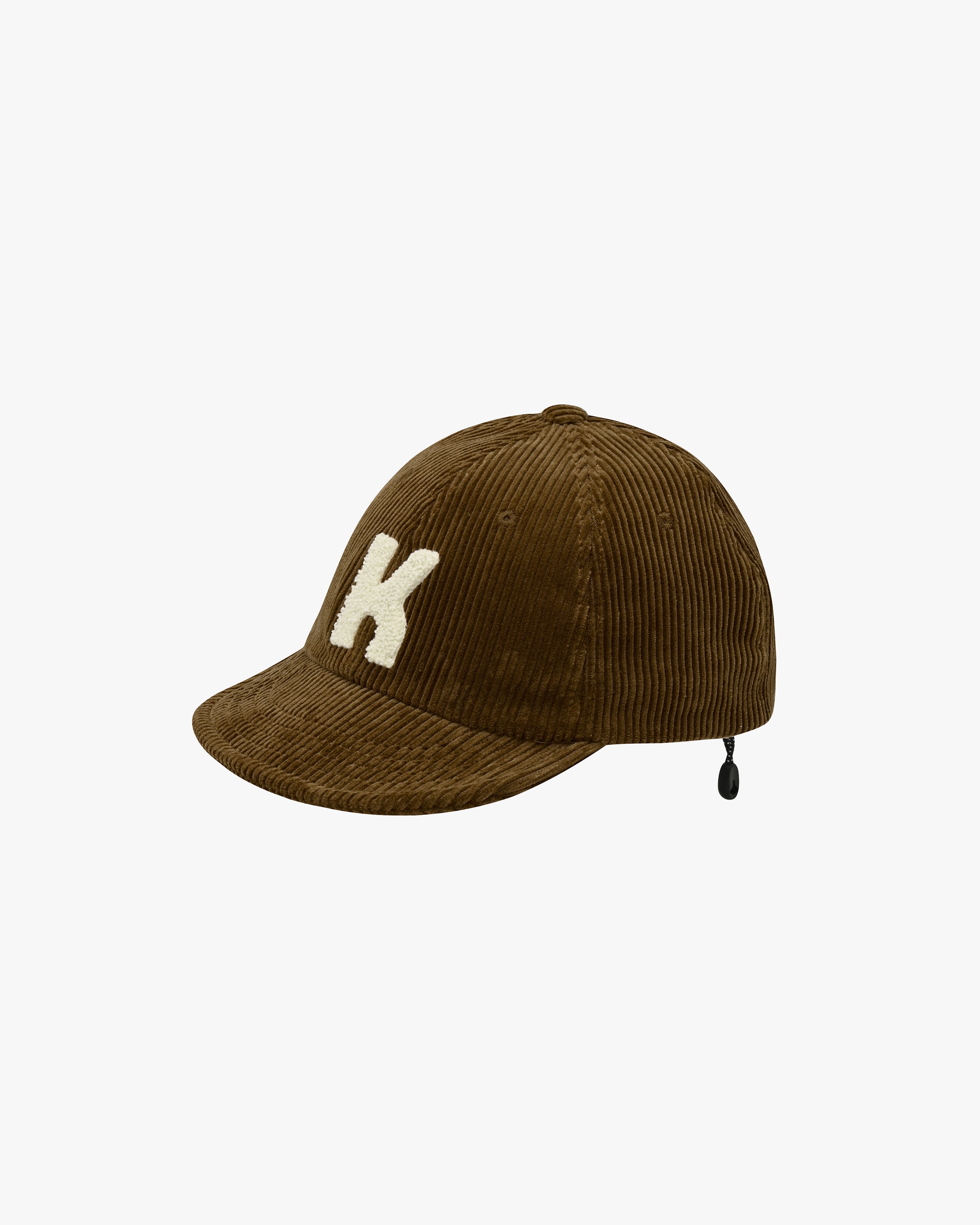 Kappy Hats Brown / O/S Corduroy Logo Cap - Brown