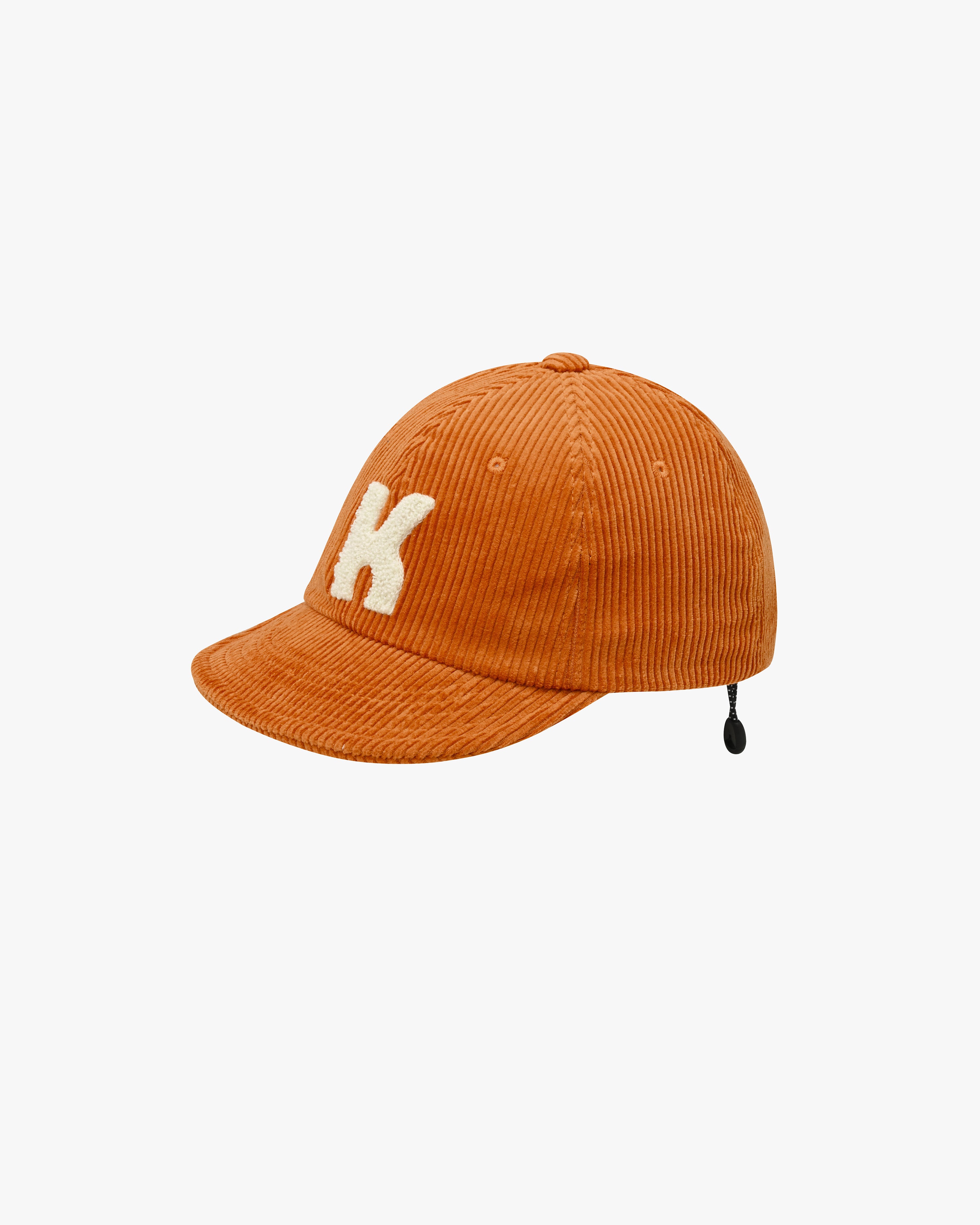Kappy Hats Orange / O/S Corduroy Logo Cap - Orange