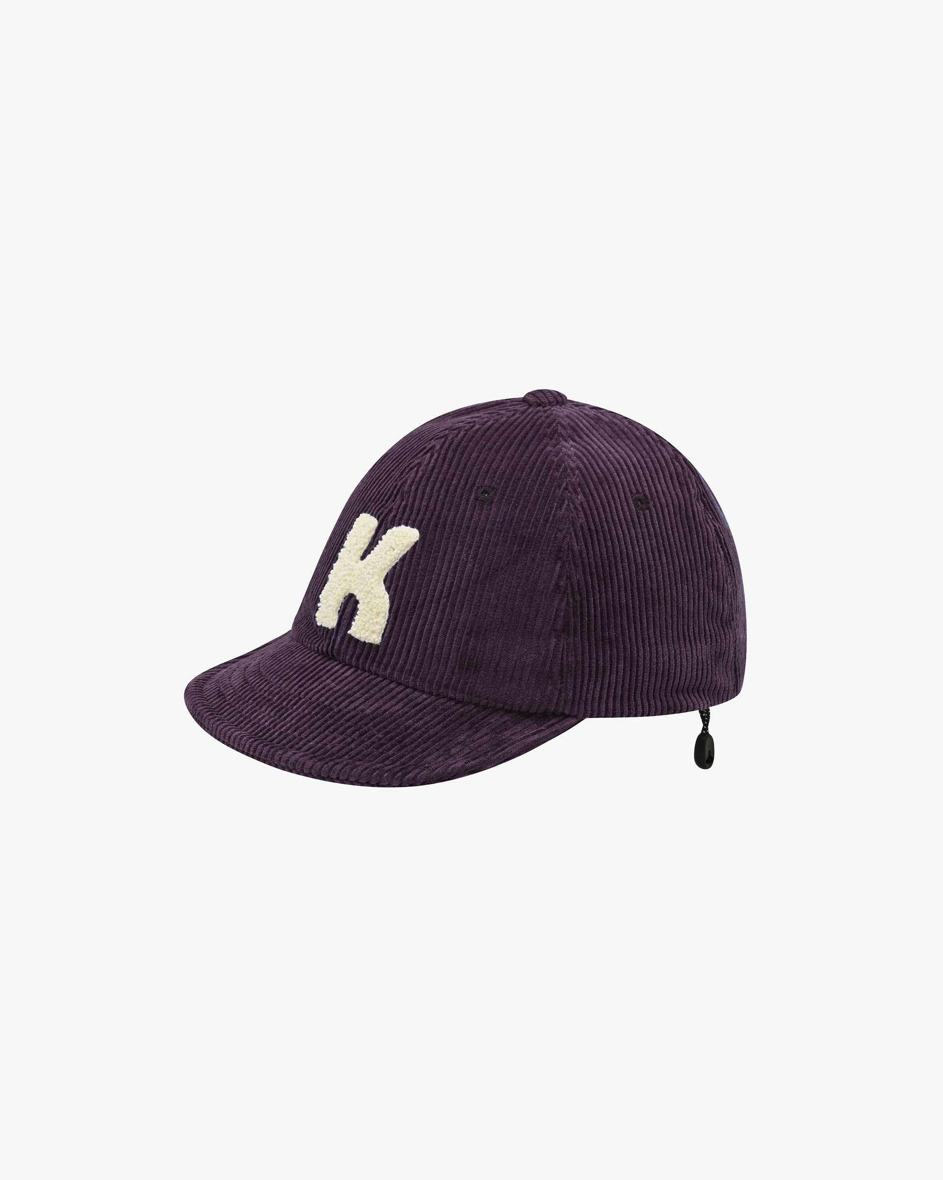 Kappy Hats Purple / O/S Corduroy Logo Cap - Purple