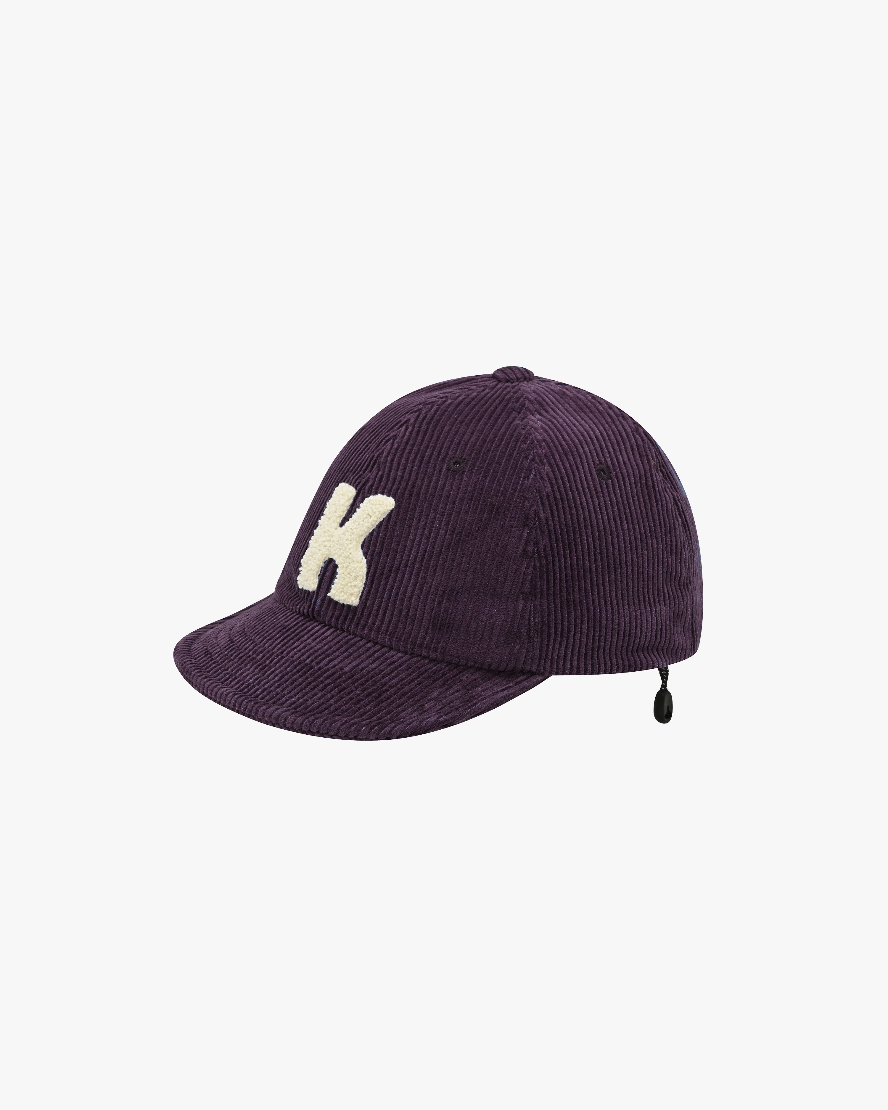 Kappy Hats Purple / O/S Corduroy Logo Cap - Purple