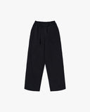 Kappy Pants Black / O/S One Tuck Wide Fatigue Pants - Black