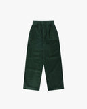 Kappy Pants Forest / O/S One Tuck Fatigue Corduroy Pants - Forest