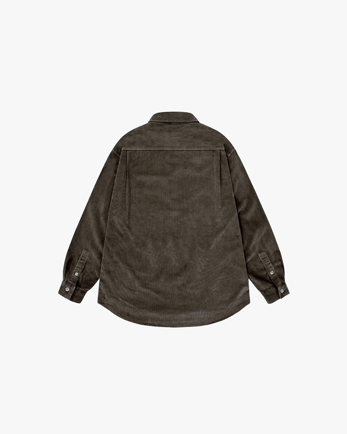 Kappy Shirt Brown / O/S Pigment Corduroy Shirt - Brown